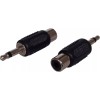 Adapter Audio 3.5mm 1/8" Mono Plug Coax Audio RCA Female