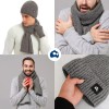 Bluelander Gorro Bufanda Guante Conjunto Térmico Invierno Frio Unisex Color