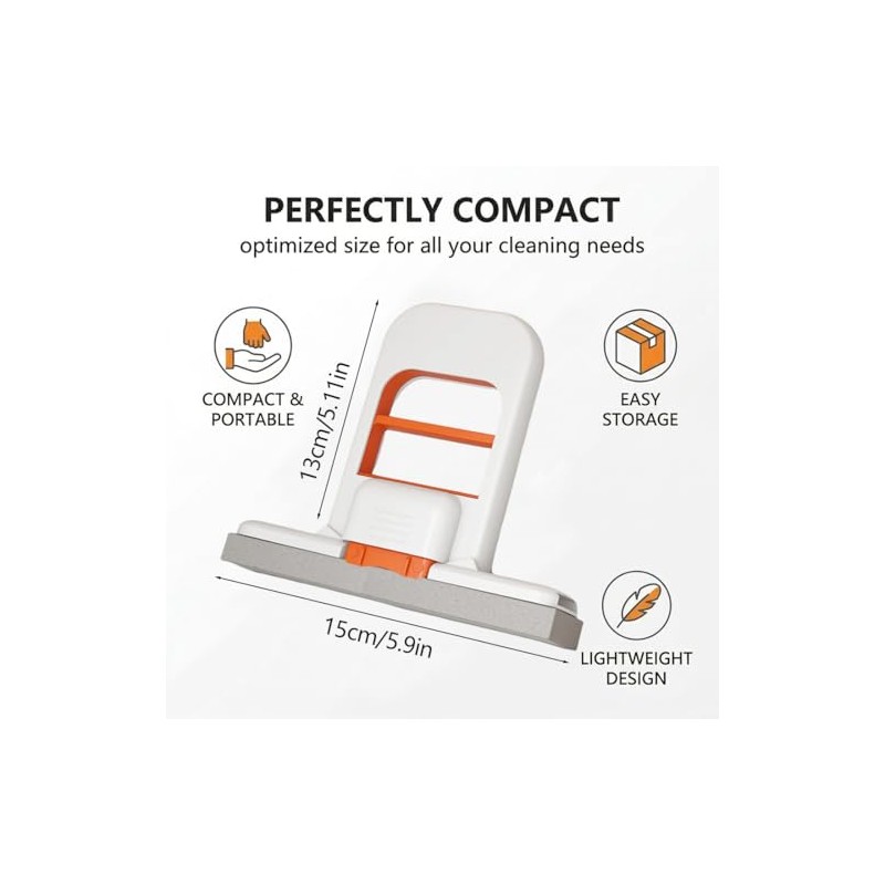 Multifunctional Cleaning Brush with Cotton Tip | Cleaning Brush for