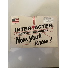 Interactive Interact battery charger 12 volt 6 amp, Brand New