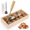Exylixor Pecan Cracker, Nut Crackers for All Nuts, Heavy Duty