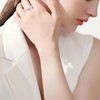 DkakoJew Women's Rings Adjustable Angel Wings Pink Ring Promise Ring
