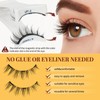 Reusable Magnetic Eyelashes with Applicator, Natural Look, Magnetic Eyelash Set,