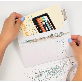 Glitter Bomb Trap Prank Envelope – The Ultimate Prank Envelope for Sending Cards with a Sparkly Surprise – Fits Standard Cards - Laughter Guaranteed