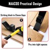 NAACOO Heavy Duty Pull Bar and Pry Bar, Flooring Tools,