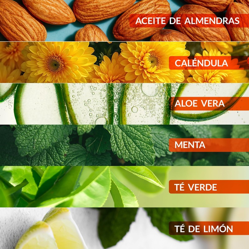 Crema Nutritiva para Manos | Con Té Verde, Aloe Vera