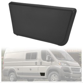 KUAFU Front Door Trim Molding Cover Compatible with 2019-2022 Dodge Ram Promaster 1500 2500 3500 Black (Passenger Side)