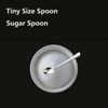 6 PCS Tiny Stainless Steel Spoons for Spices Jars, [Upgraded