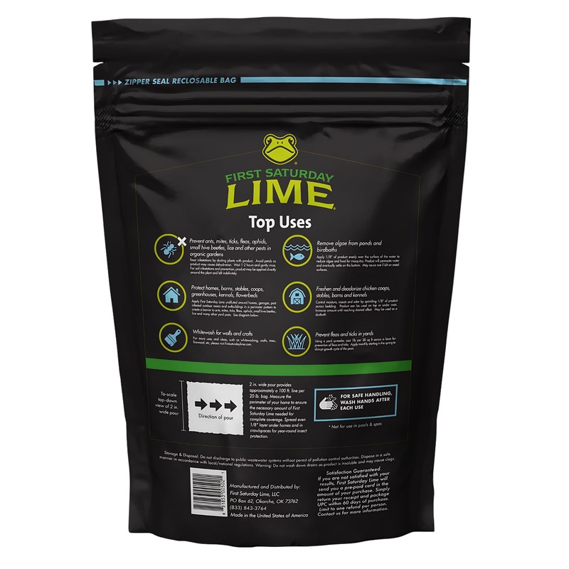 First Saturday Lime 5lb Bag