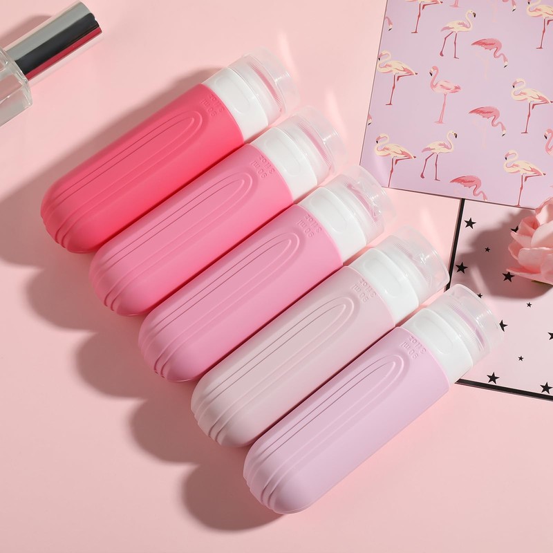 CHEODIN Travel Bottles for Toiletries, 5 Pack TSA Approved Travel