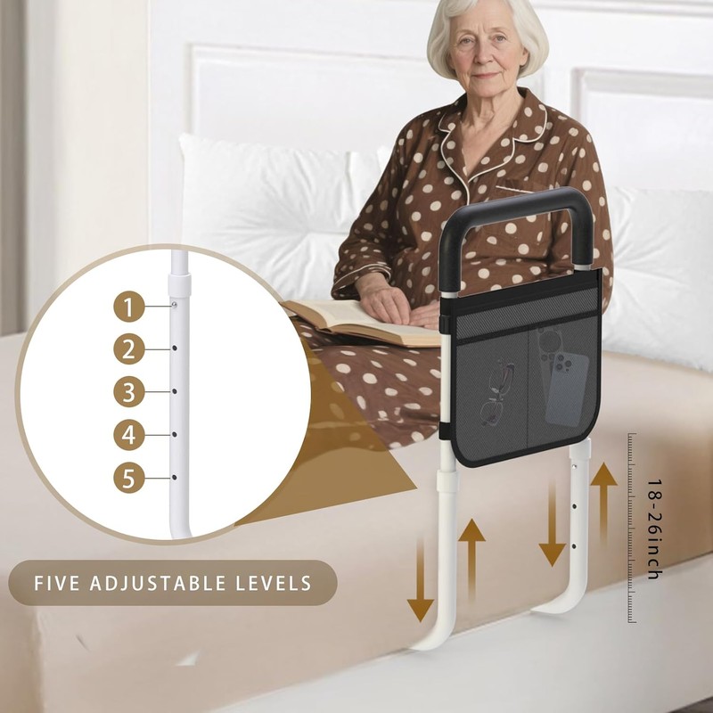 OCBAiLi Bed Rails for Elderly Adults Safety, Bed Handle Bedside