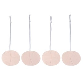 Minkissy Keep Cool Dry 2 Pairs of Cotton Sweat Absorption Pads Natural Protection for Underarms