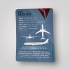 Delta Air Lines Collectible Pilot Trading Card Airbus A350-900 No.60