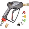 TOOLCY Pressure Washer Short Gun, Commercial 5000 PSI / 10.5