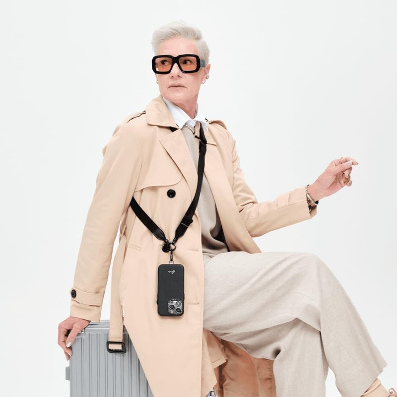 CASETiFY 2-in-1 Utility Lanyard - Black