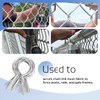 100 Pcs 11 Gauge Galvanized Steel Fence Ties fit for