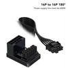 ATX 4 8P Up Angled Adapter 32P To 16P 600W