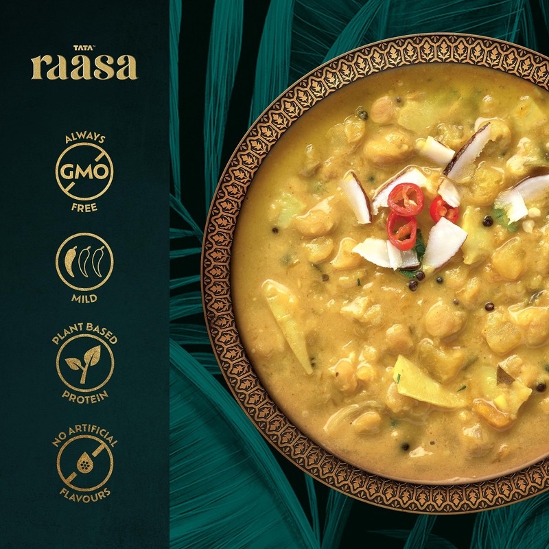 Tata Raasa Rich Coconut Lentils, Vegan Friendly, Non-GMO, 10 Ounce