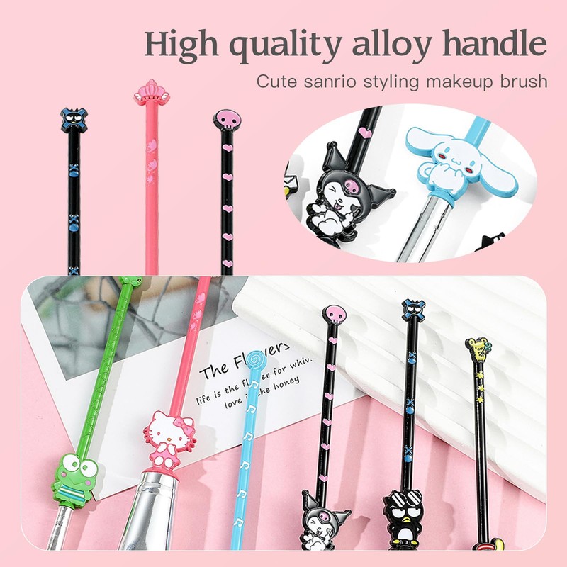 Cute Animal Designed Makeup Brushes Set, Professional Cosmetic Brushes with