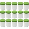 Frühes Forschen 15 Ointment Tins High, 60 ml Capacity, White