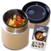 Iris Ohyama SFJ-300 Vacuum Insulated Soup Jar, 10.1 fl oz