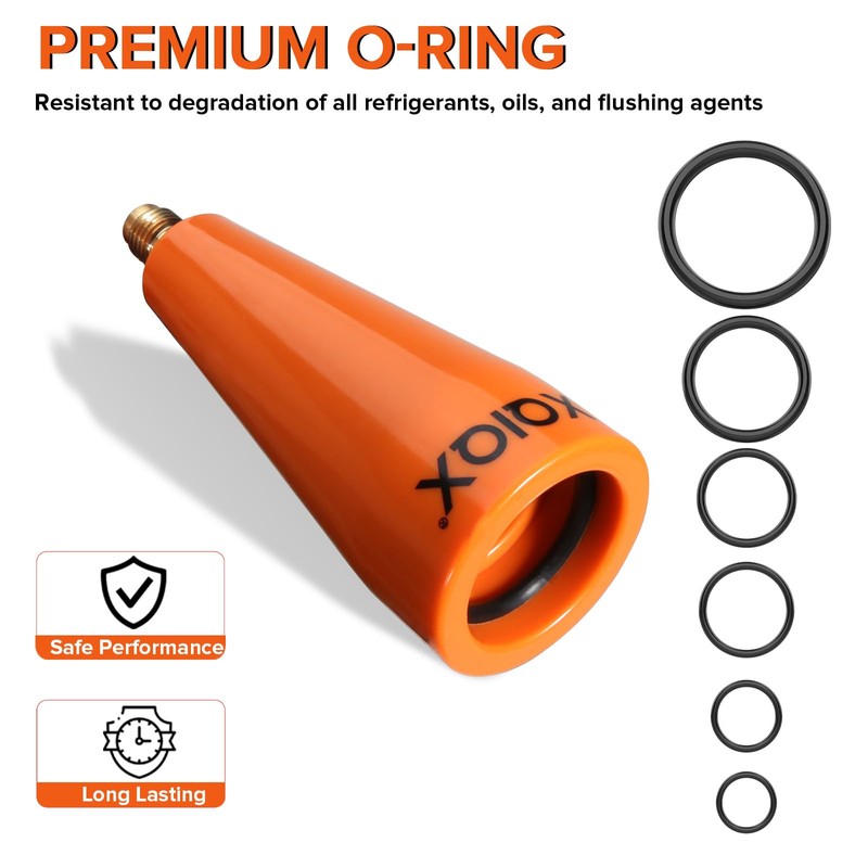 XQIQX TFXNPB Nitrogen Purge Boot, HVAC Nitrogen Purge Tool for
