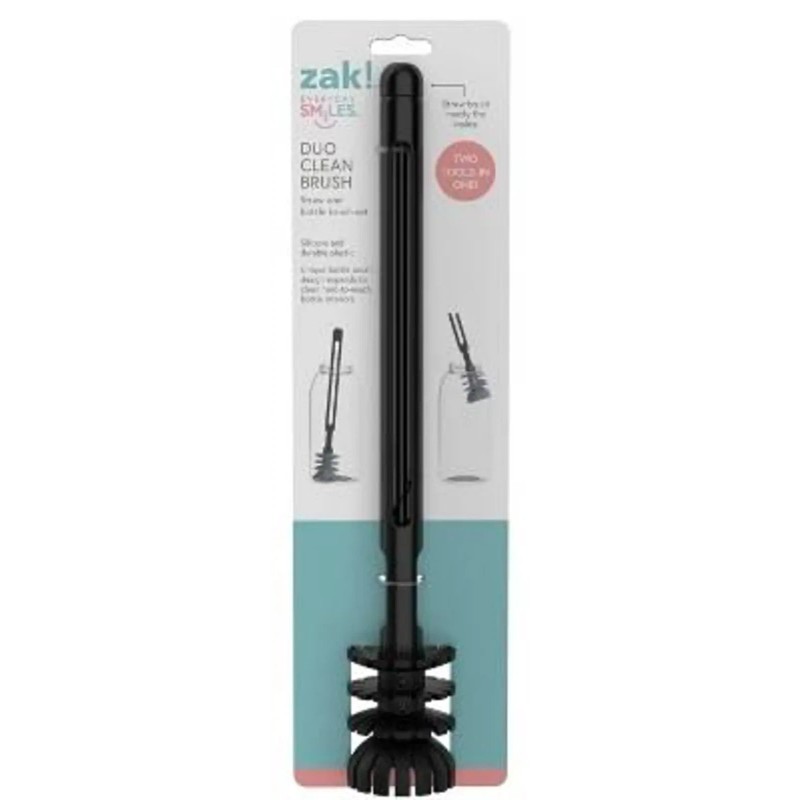 Zak NEW - ZAK! Duo Clean Brush Set STRAW &