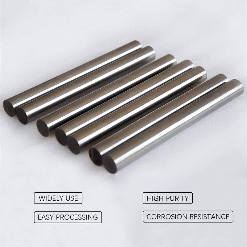 TEN-HIGH Nickel Anode Pure Nickel Bar 3.94" x 0.31", 99.6%