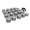 Partsdealers WHEEL NUT COVERS FOR VOLVO S60 S80 S90 V60