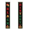 Black History Month Front Door Banner February Black Pride Juneteenth