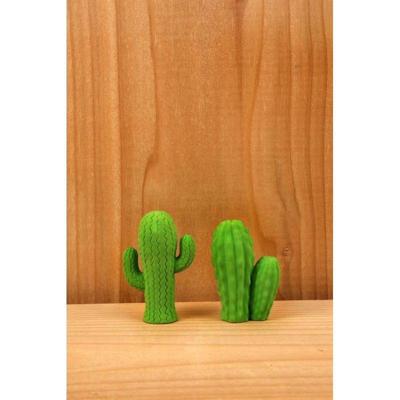Kikkerland Cactus Erasers, Set of 2 (ER56)
