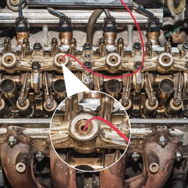 VASTOOLS Flexible Thin Magnetic Lifter, 71 cm Length, 4 mm Magnet Diameter, for Smallest Spaces, Mini Stainless Steel Magnetic Tool Tray