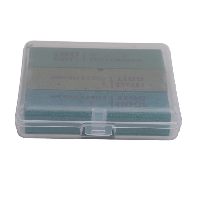 3pcs Guitar Fret Erasers Guitar Fret Polishing Abrasive Rubber Blocks