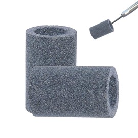 FEZTGVOFA 2 Pcs Dart Sharpener, Wear Resistant Dart Tip Sharpening Tools, Round Dart Sharpening Sand Stones, Darts Points Accessories, Dart Sharpener Keep Your Darts Sharp, for Metal Dart Tips