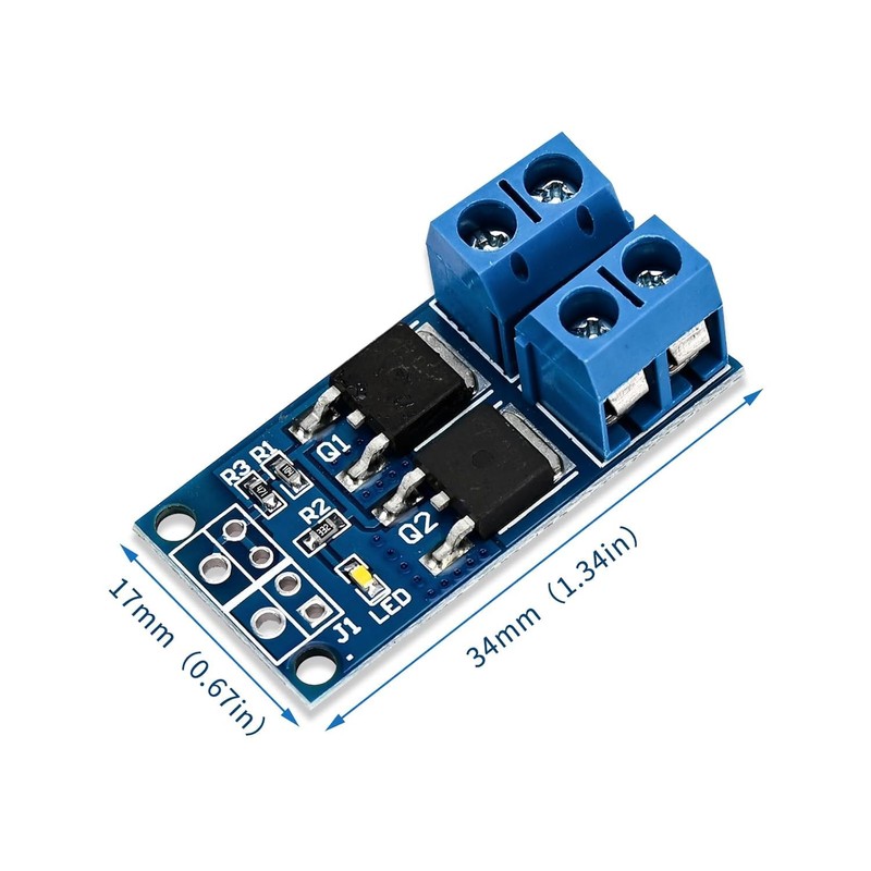 Podazz 10 Pieces High Performance 15A 400W MOSFET Trigger Switch