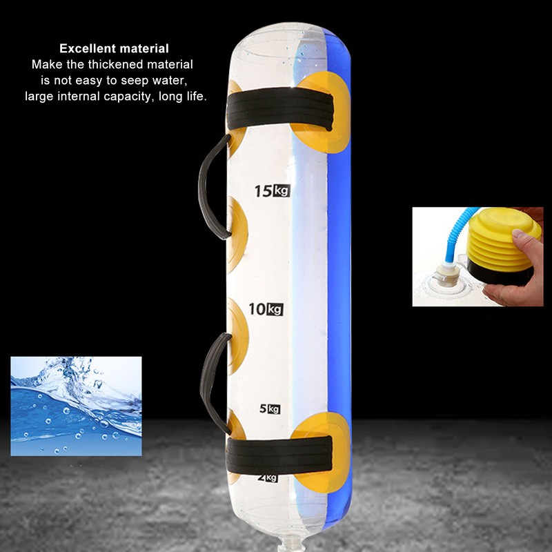 Fill Water Training Weight Bag PVC High Capacity Seal Press