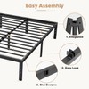 King Size Bed Frame - Metal Platform Bed Frames Mattress