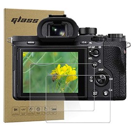 Macolink Screen Protector for Sony Alpha A1 A9 A9II A7C A7RIII A7RIV A7III A7SIII A7RII A7SII A7II, Tempered Glass for A73 A7R4 A7R3 RX1RII RX1R RX100M7/5/4 RX10M4/3/2 (Not Compatible A7IV) -2 Pack