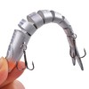 Bass Fishing Lures, 5pcs Bionic Swimming Lures Multi Jointed Swimbait
