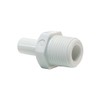 John Guest Speedfit PP051624W 1/2OD by 1/2NPTF Stem Adapter, 10-Pack