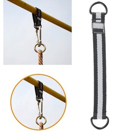 Swing Hanging Straps Hammock Tree Hanging Swing Straps with D Ring Buckle Hanger Set for Rope Hammock Porch Swings