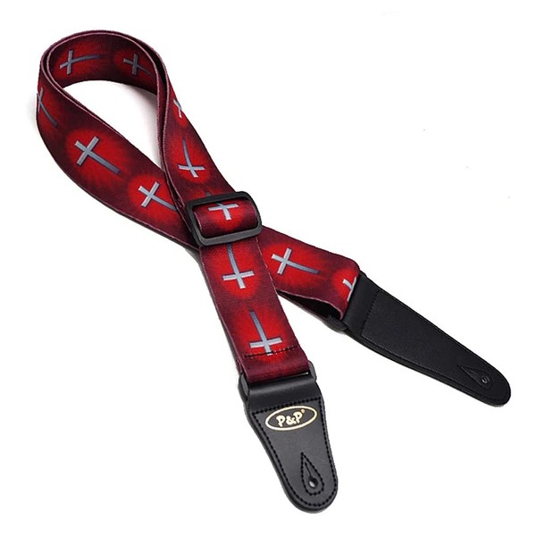 Art Attack Red Cross Christian Catholic Christ Electric Acoustic Ukulele