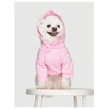 QWINEE Dog Hoodies Chicken Design Cat Dog Clothes Warm Winter