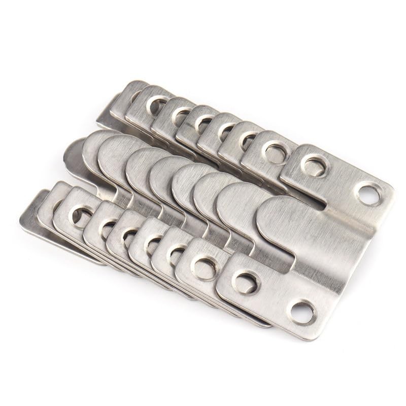 2 Inches Picture Hanger Supports 30lbs - Interlocking Wall Mounting