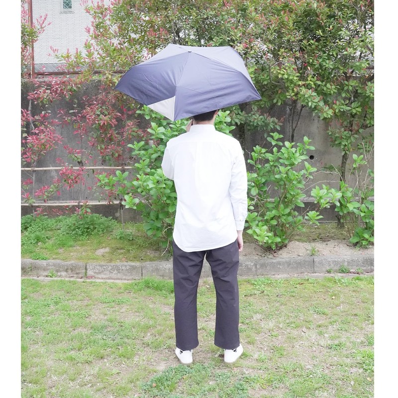 Amemari Folding Umbrella, One-Touch, Automatic Opening/Closing, Durable, Ultra Lightweight, Case