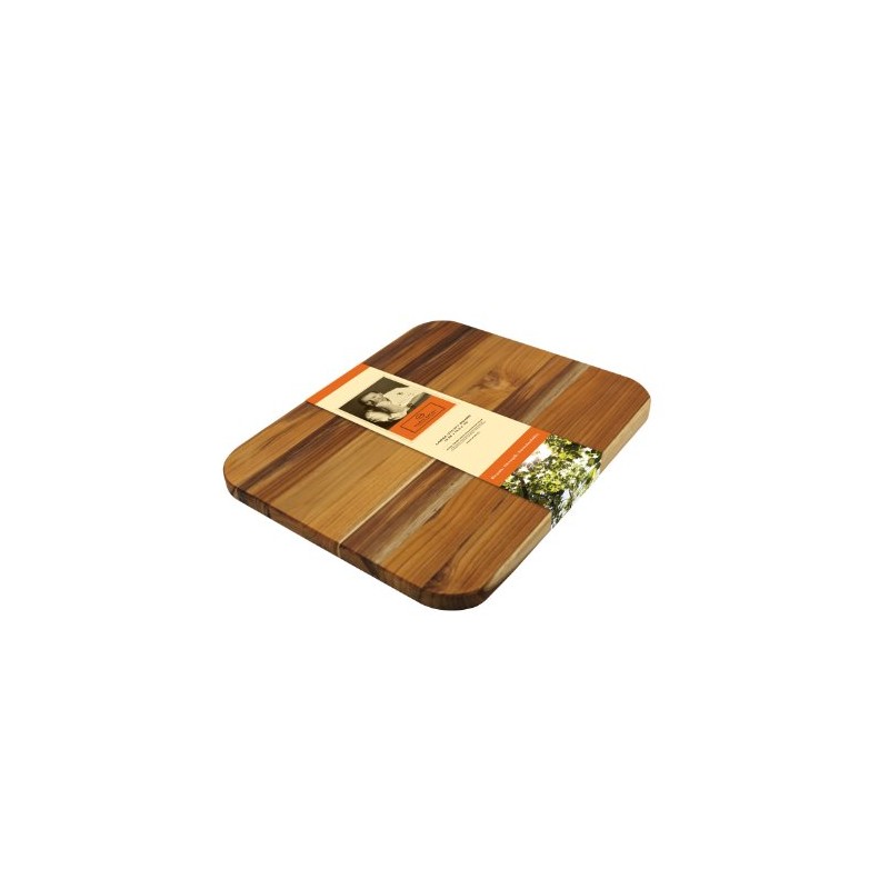 Madeira Mario Batali M-03 Edge Grain Teak Utility Board, Large