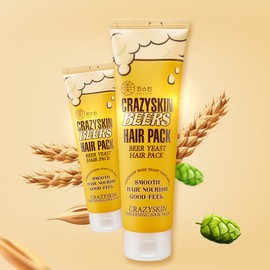 Crazy Skin Mad Skin Brewer's Yeast Hair Pack 200g x 2 / 미친스킨 맥주효모 헤어팩 200g 2개