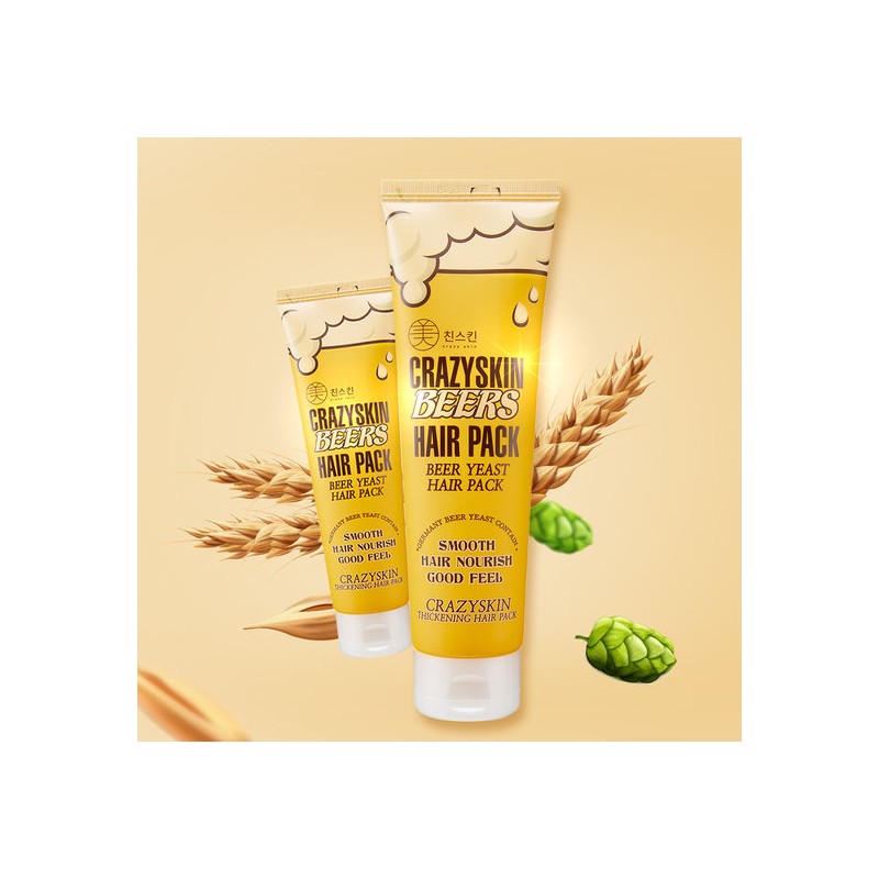 Crazy Skin Mad Skin Brewer's Yeast Hair Pack 200g x