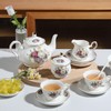 Sweejar Home Royal Ceramic Sugar and Creamer Set, 3 Piece