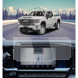 pzswuxie for 2022-2024 GMC Sierra 1500 2024 GMC Sierra 2500HD 3500HD 13.4 Inch Tempered Glass Screen Protector 9H Hardness Accessories LCD Touchscreen Protective Film HD Clear Infotainment Foils